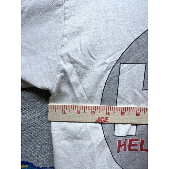 Vintage 90s Helly Hansen T shirt Made in USA Large - Picture 6 of 10